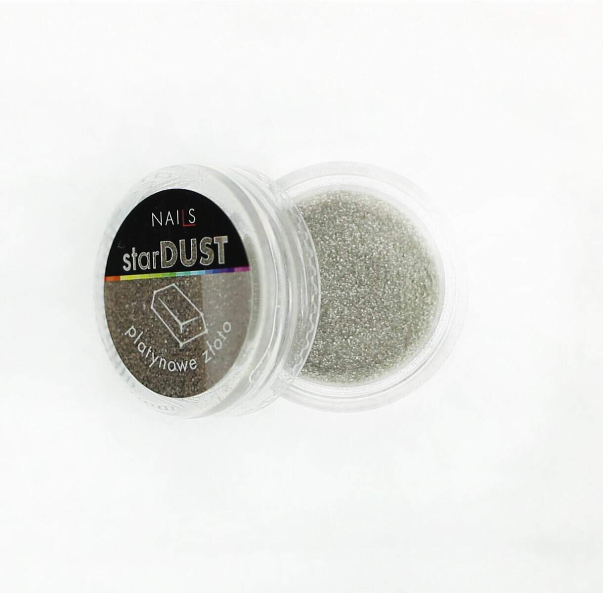 Pigment Stardust Platinum Nails