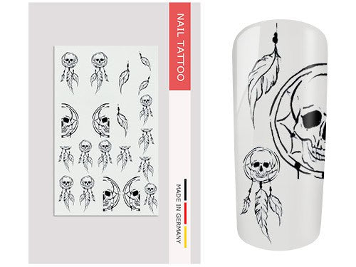 nailart-tattoo-dreamcatcher-skull