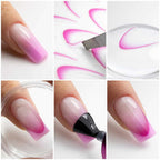autocollants-pour-french-gradient-rose-fonce