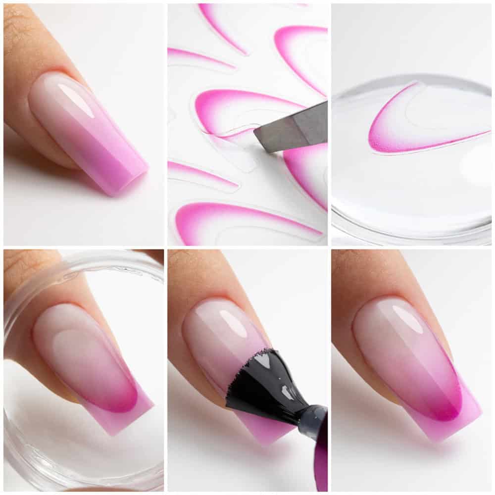 autocollants-pour-french-gradient-rose-fonce
