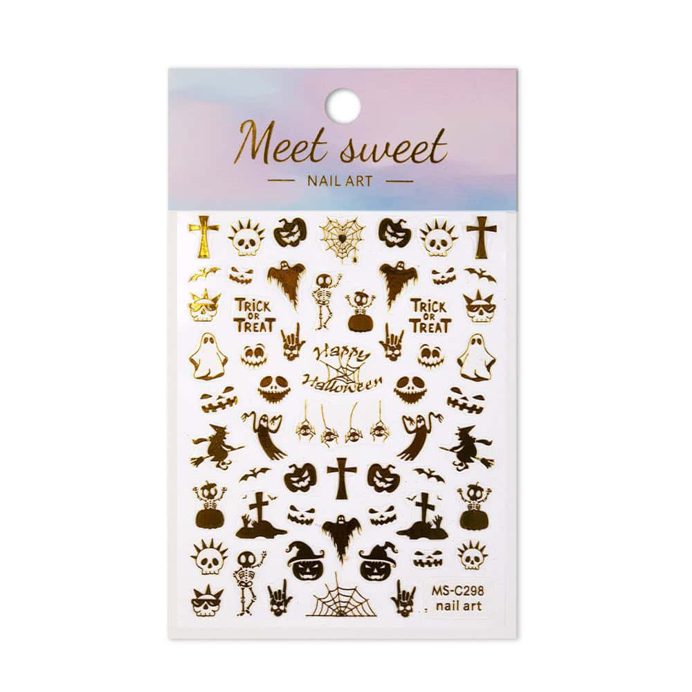 sticker-halloween-c298-gold