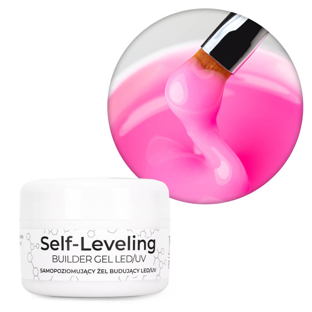 Pink Self Leveling Builder Gel NTN Premium 30g