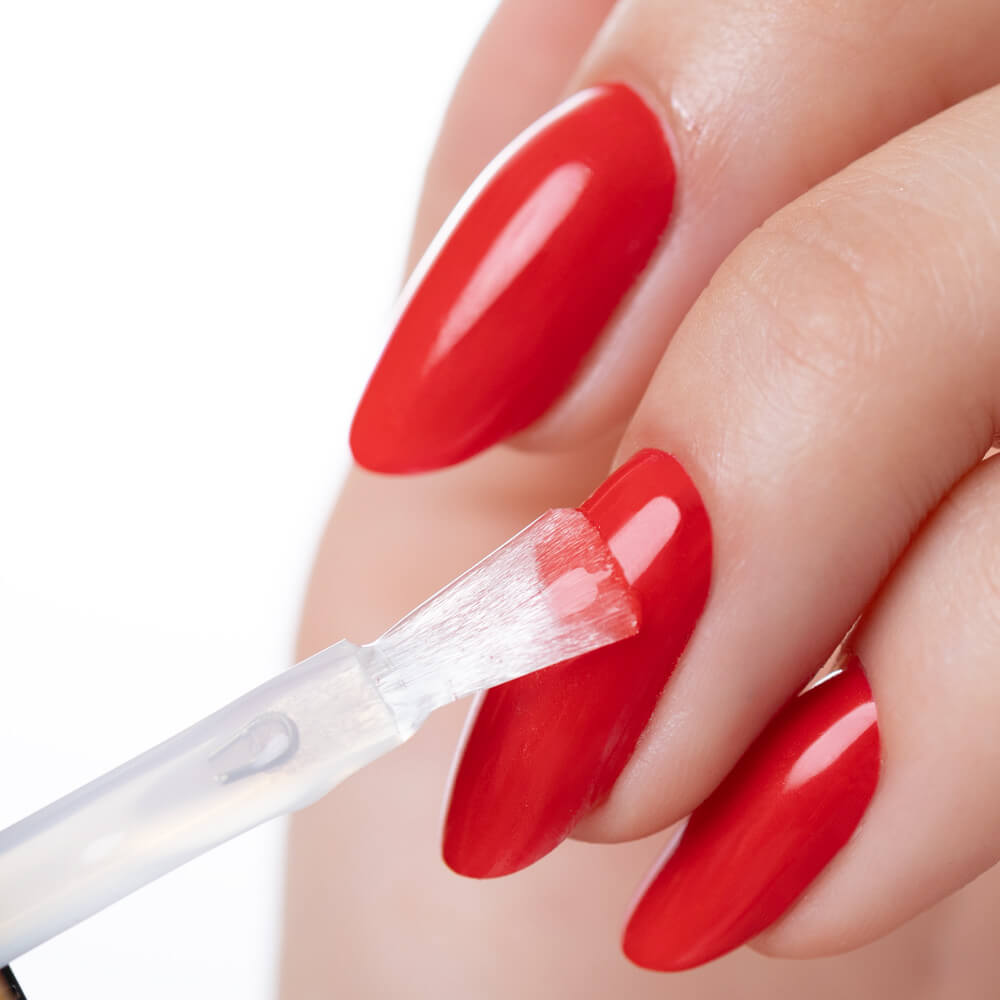 Protective Top Coat High Gloss for Nail Polish MollyNails 10ml