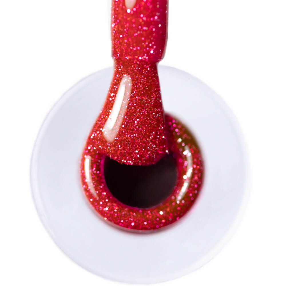 Reds Flash Glitter Raspberry AlleLac