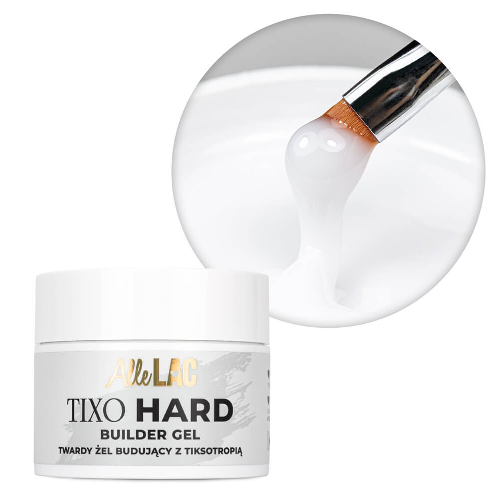 Tixo Hard Builder Gel Milky White AlleLac 45g